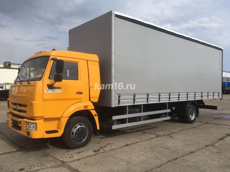 КАМАЗ 4308 шторный 6.2 м